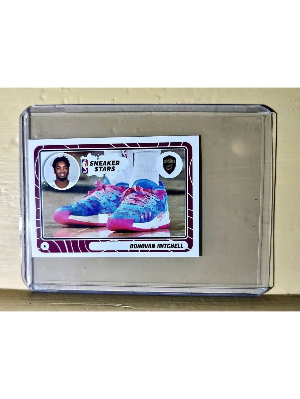 Donovan Mitchell 2023-24 Panini NBA Basketball #48 Sneaker Stars Sticker
